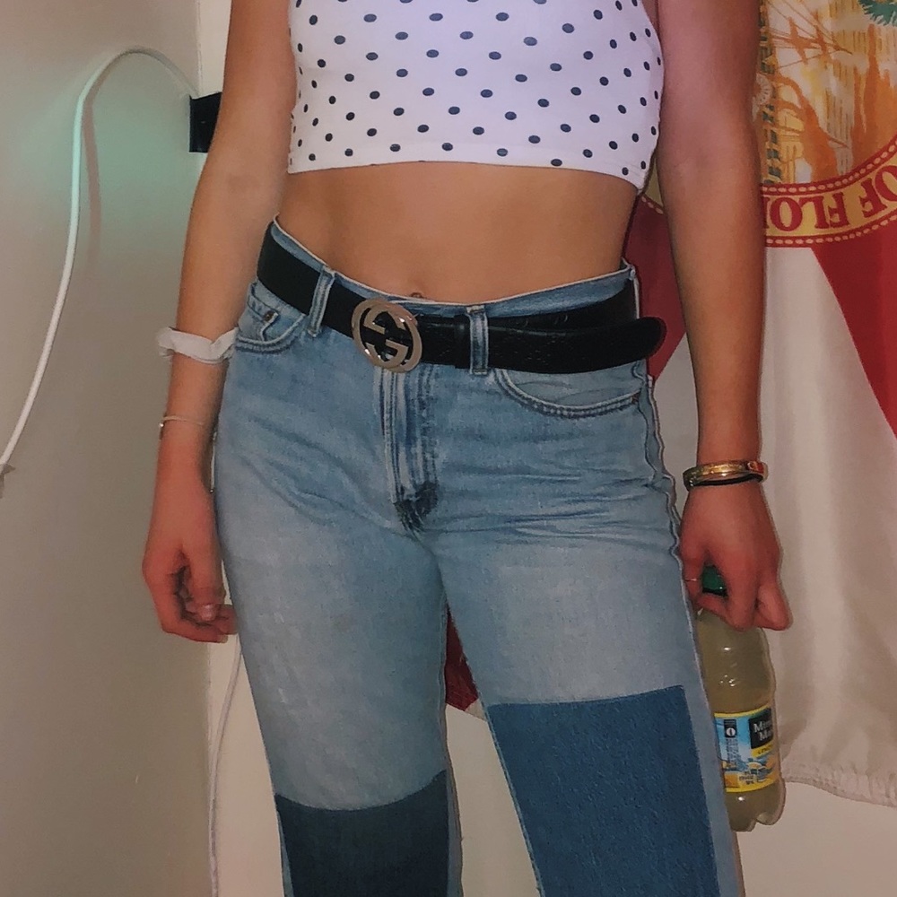 Black Gucci Belt